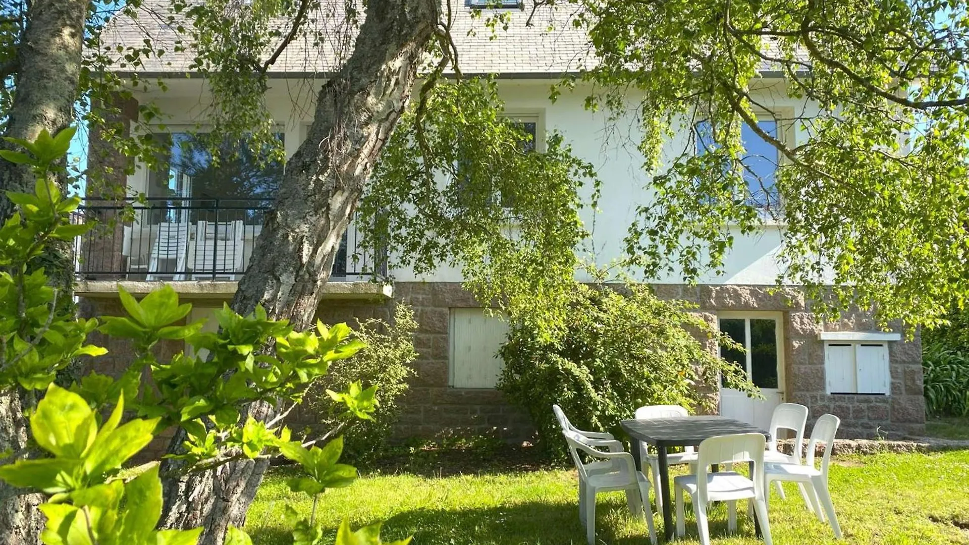 Maison A 320M De La Plage Avec Jardin A Tregastel - Fr-1-368-459 Frankrijk